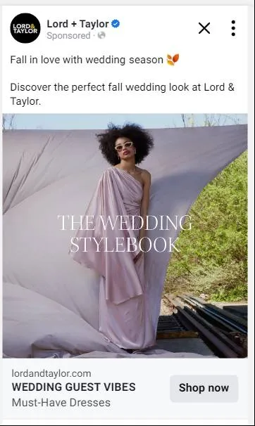 Overlay creative format reference example