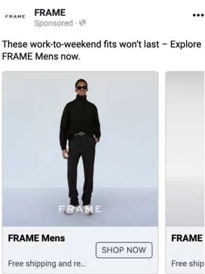 Dynamic Ads creative format reference example