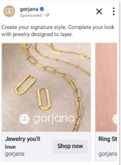 Brand / Logo Drop creative format reference example