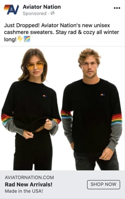 Split Screen creative format reference example