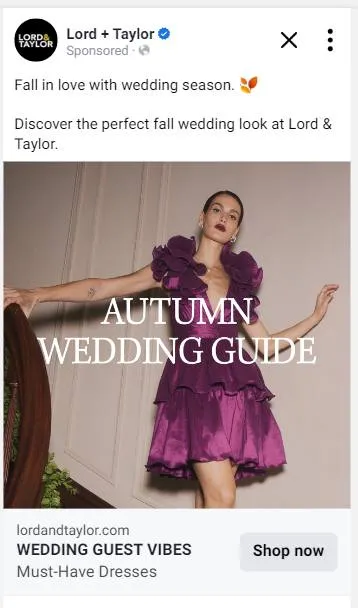 Dynamic Ads creative format reference example